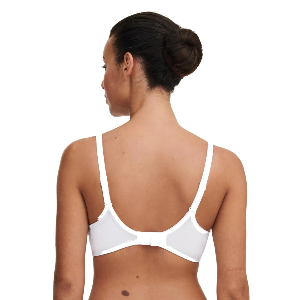 Chantelle Midnight - Soutien-gorge Emboîtant Dentelle et Tulle Blanc 6 Chantelle Midnight - Soutien-gorge Emboîtant Dentelle et Tulle Blanc – Image 4
