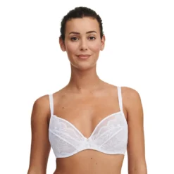 Chantelle Midnight - Soutien-gorge Emboîtant Dentelle et Tulle Blanc 8 Chantelle Midnight - Soutien-gorge Emboîtant Dentelle et Tulle Blanc -FITANCY Boutique co sg arma enveloppant blanc 3433730 3 1140x1140