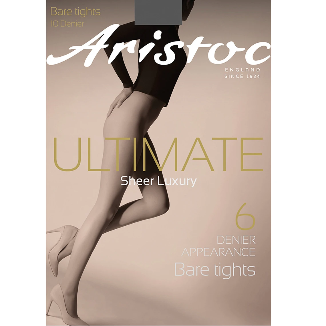 Aristoc ULTIMATE Collant Fin 6D Light Nude - Effet Peau Nue 3 Aristoc ULTIMATE Collant Fin 6D Light Nude - Effet Peau Nue