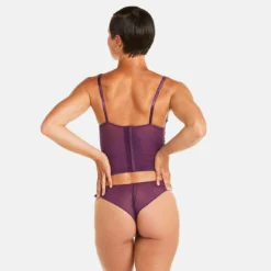 Camille Cerf x Pomm Poire Venus Violet Embroidered Tulle Corset -FITANCY Boutique corset violet venus 3620591 7616293 93 1140x1140