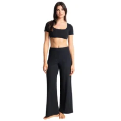 Passionata Crop-top Manches Courtes -FITANCY Boutique crop top manches courtes isabella noir 3683899 8008161 61 1140x1140