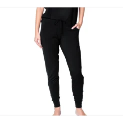 Huit Lingerie Jeanne Jogger en Modal - Noir