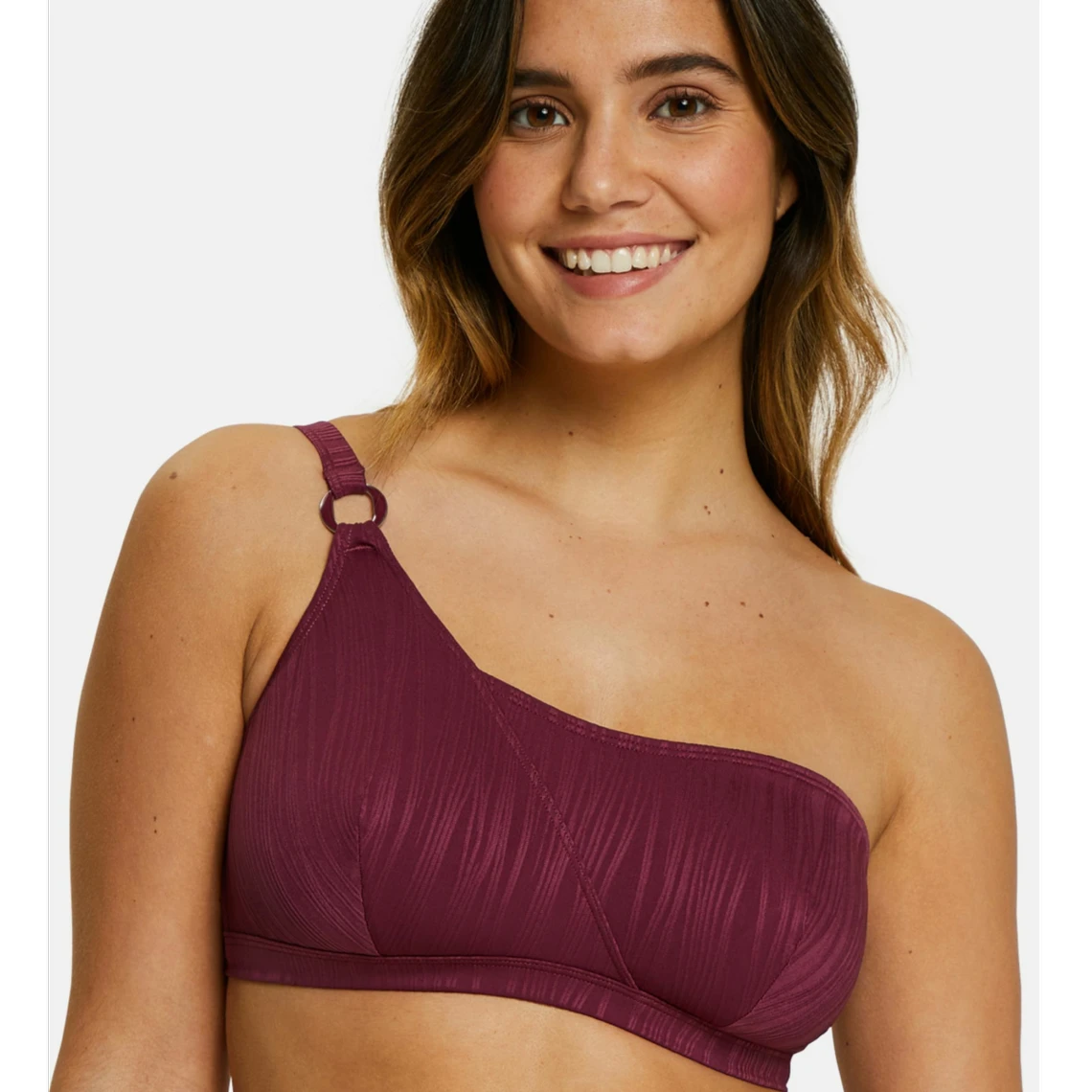 Haut De Maillot De Bain Sans Armatures - Bordeau 5 Haut De Maillot De Bain Sans Armatures - Bordeau – Image 3