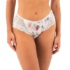 Fantasie Shorty en Dentelle Floral - Blanc