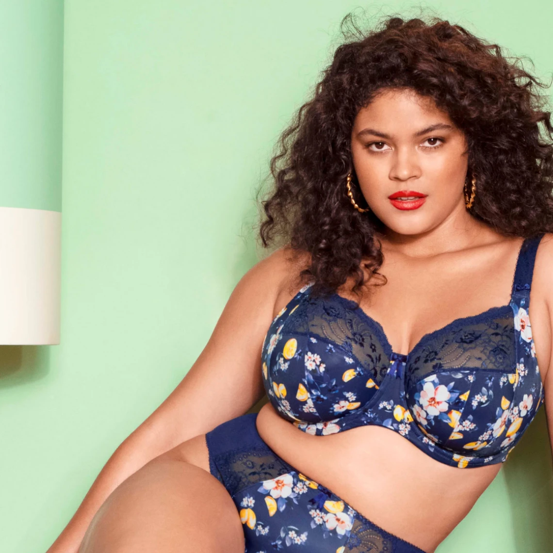 ELOMI Soutien Gorge Avec Armature Bleu Floral 3 ELOMI Soutien Gorge Avec Armature Bleu Floral