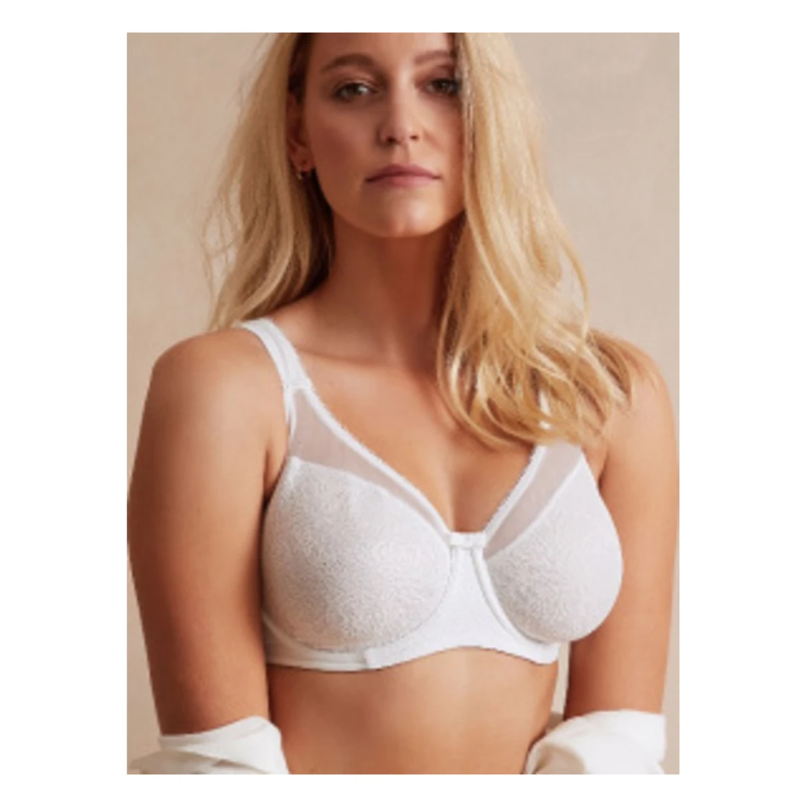 Soutien-gorge Minimiseur DentelleBerlei BEAUTY MINIMISER White 4 Soutien-gorge Minimiseur DentelleBerlei BEAUTY MINIMISER White – Image 2