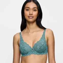 Triumph Soutien-Gorge Avec Armature Turquoise
