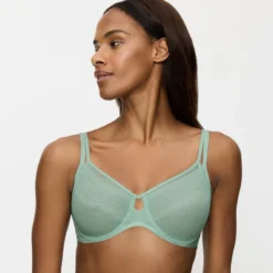 Triumph Soutien-Gorge Minimiseur Transparent Turquoise