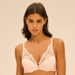 Simone Perele Soutien-gorge Push-up Décolleté Plongeant Rose