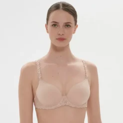 Simone Perele Soutien-gorge Spacer Décolleté Plongeant - Peau Rosée