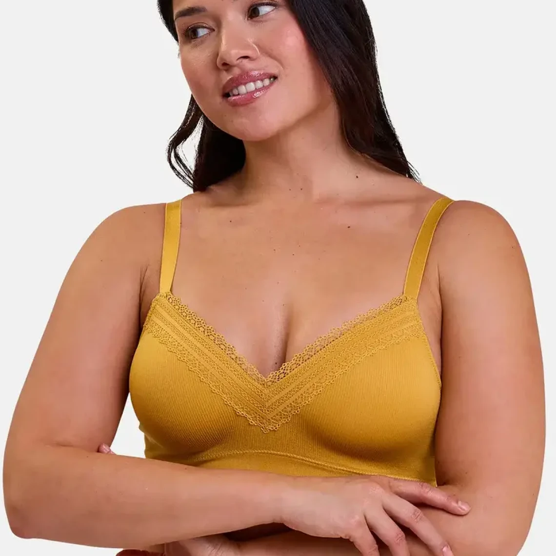 Brassière Coques Sans Armatures - Jaune 4 Brassière Coques Sans Armatures - Jaune – Image 2