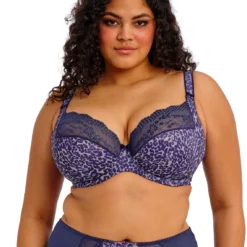 Elomi Lucie Soutien-Gorge Plongeant à Armatures Grande Taille - Bleu Nuit -FITANCY Boutique cropped 1748347455 elomi lucie soutien gorge plongeant 3669399 4 6835a8920263c 1140x1140