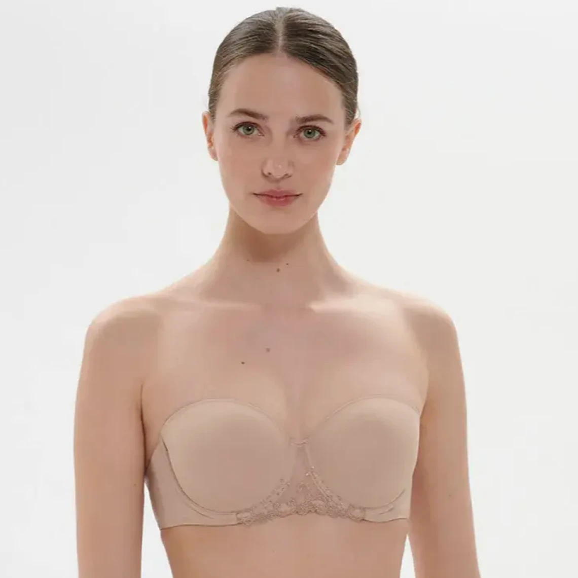 Simone Perele Soutien-gorge Sans-bretelles - Peau 3 Simone Perele Soutien-gorge Sans-bretelles - Peau