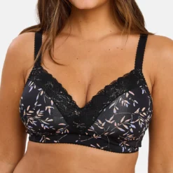 Brassière Sans Armatures Coline Imprimé Feuilles Foncées -FITANCY Boutique cropped 1759935234 sans complexe soutien gorge brassiere sans armatures 3687745 2 68654698ea85d 1140x1140