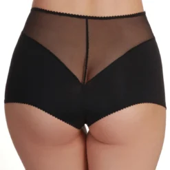 Jolidon Penelope Black Brazilian High-Waisted Panties -FITANCY Boutique culotte bresilienne noire 1194743 2 1140x1140