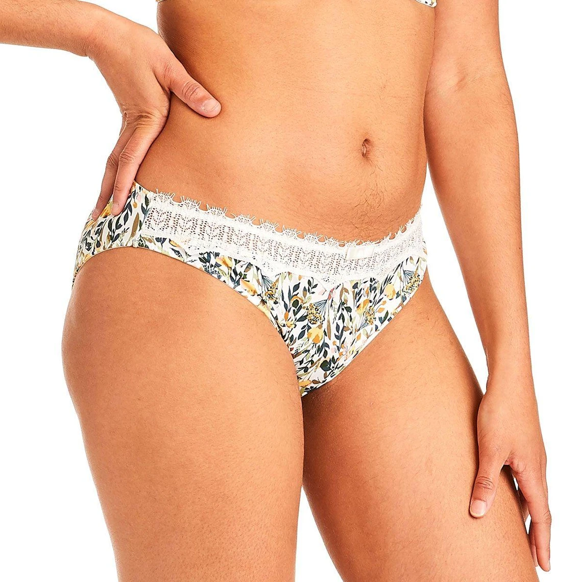 Pomm Poire Culotte Classique Blanche avec Dentelle - Collection Pamoison 3 Pomm Poire Culotte Classique Blanche avec Dentelle - Collection Pamoison