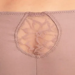 Daniel Hechter Fred Culotte Classique - Gris Microfibre et Dentelle -FITANCY Boutique culotte classique gris 3309002 6 1140x1140