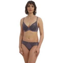 Culotte Classique Wacoal Lingerie Grise -FITANCY Boutique culotte classique gris 3361342 4 1140x1140