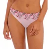 Culotte Classique Avec Broderie Florale Rose Freya -FITANCY Boutique culotte classique rose 3409516 2 1140x1140