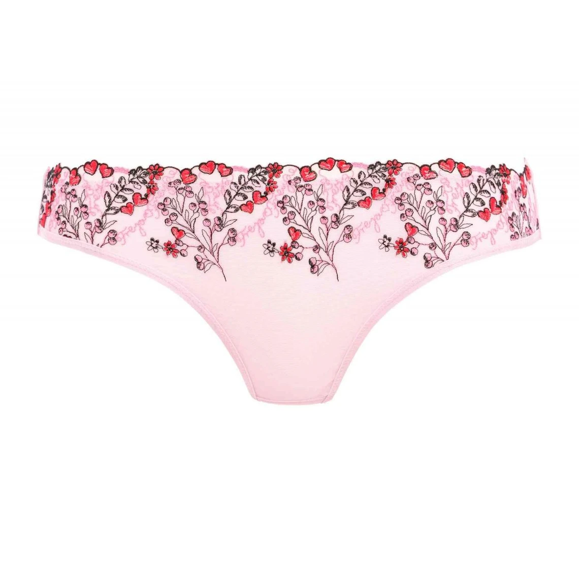Culotte Classique Avec Broderie Florale Rose Freya 4 Culotte Classique Avec Broderie Florale Rose Freya – Image 2