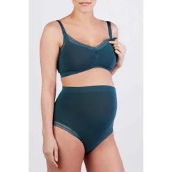 Cache Coeur Culotte de Grossesse Maxi Milk - Verte 10 Cache Coeur Culotte de Grossesse Maxi Milk - Verte -FITANCY Boutique culotte de grossesse maxi vert 3296358 4 1140x1140