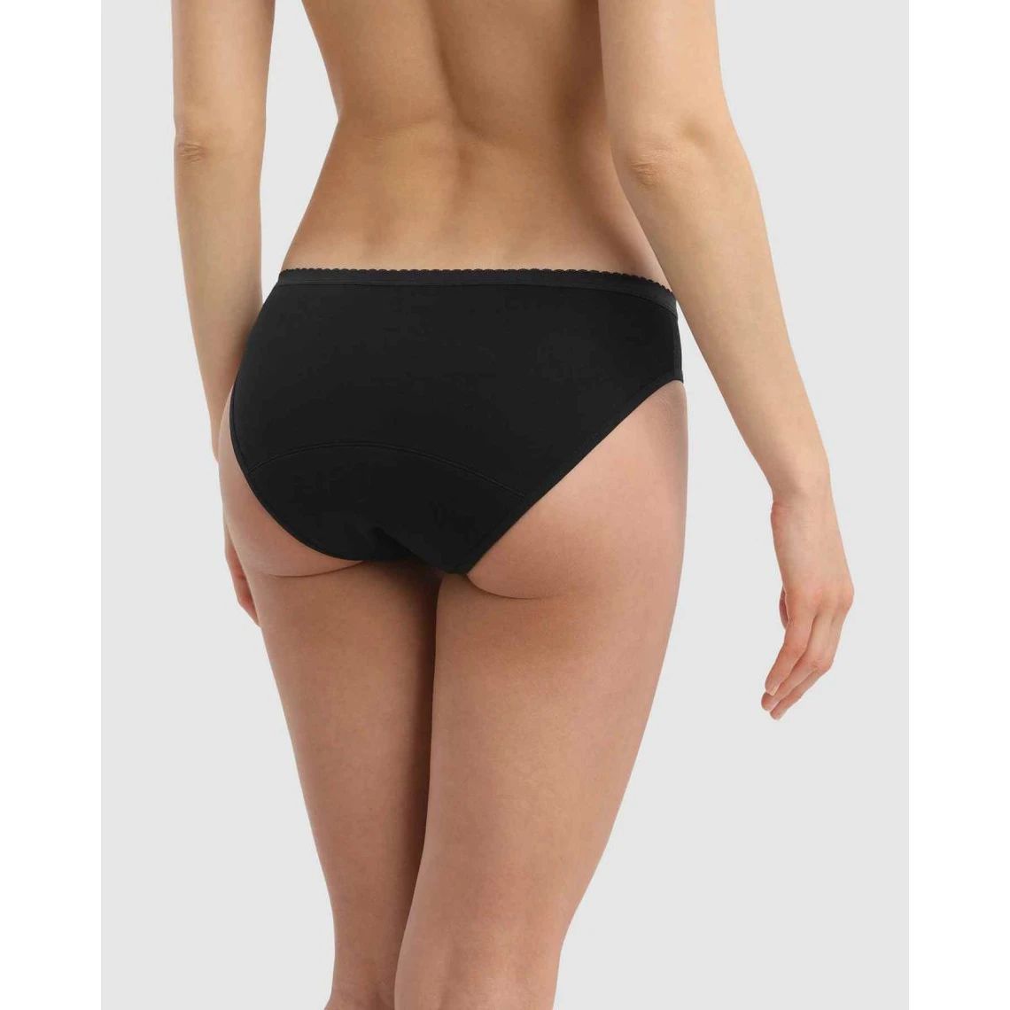 DIM Protect : Culotte de Règles Flux Abondant Noire en Coton Bio 5 DIM Protect : Culotte de Règles Flux Abondant Noire en Coton Bio – Image 3