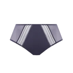 Elomi Matilda High Waist Briefs - Grey Plus Size Lingerie -FITANCY Boutique culotte haute gris 3176552 1140x1140