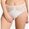 Sans Complexe Elise Shorty - Ivory Lace & Soft Mesh Panties 1 Sans Complexe Elise Shorty - Ivory Lace & Soft Mesh Panties -FITANCY Boutique culotte haute ivoire 3352872 2 1140x1140