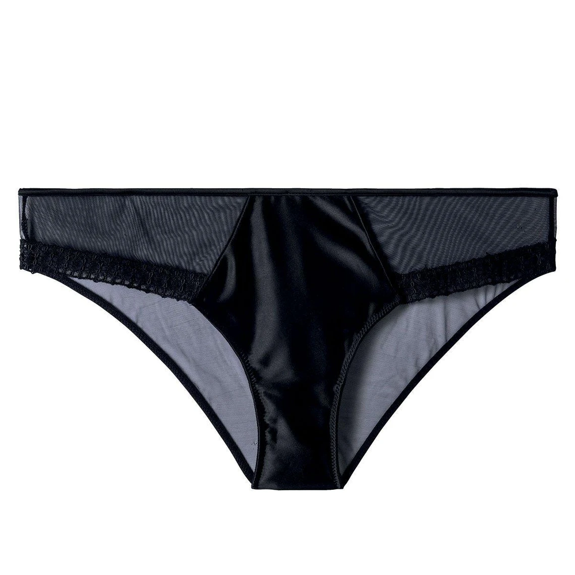 Pomm Poire Cats Eyes Black Lace and Tulle Panty 4 Pomm Poire Cats Eyes Black Lace and Tulle Panty – Image 2