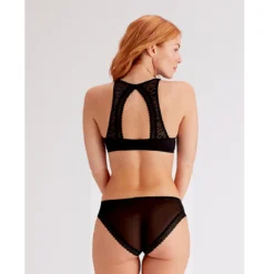 Pretty Polly Graphic Mesh Knickers - Noir Black Lingerie 9 Pretty Polly Graphic Mesh Knickers - Noir Black Lingerie -FITANCY Boutique culotte noire 1232139 4 1140x1140