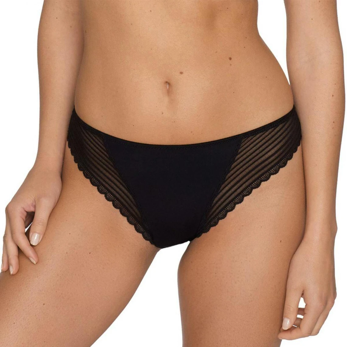 Prima Donna Trésor Culotte Noir – Sophisticated Lace Brazilian Brief 3 Prima Donna Trésor Culotte Noir – Sophisticated Lace Brazilian Brief