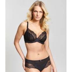 Panache Ana Lace Culotte - Elegant Black Lingerie 9 Panache Ana Lace Culotte - Elegant Black Lingerie -FITANCY Boutique culotte noire 310611 3 1140x1140