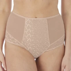 Fantasie Culotte Taille Haute - Élégance et Maintien Beige