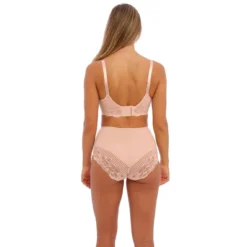 Fantasie Reflect - Culotte Taille Haute Gainante en Maille et Dentelle -FITANCY Boutique culotte taille haute natural beige 3409450 5 1140x1140