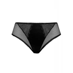 Elomi Charley - Culotte Taille Haute Noire - Lingerie Grande Taille -FITANCY Boutique culotte taille haute noire 1229129 1140x1140