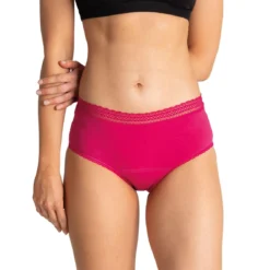 Athena Culotte de Règles Taille Haute en Coton Bio - Anti-Fuite -FITANCY Boutique culotte taille haute pour les regles en coton 3569334 7337944 44 1140x1140