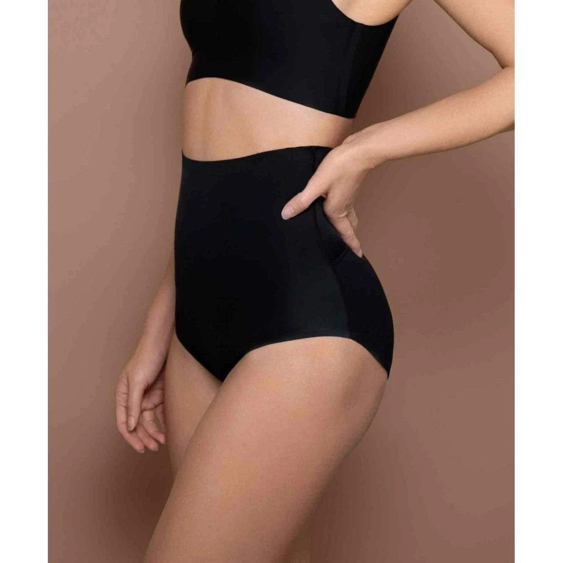 Bye Bra Sculpting Shapewear - Culotte Taille Haute Push-up - Noir 4 Bye Bra Sculpting Shapewear - Culotte Taille Haute Push-up - Noir – Image 2