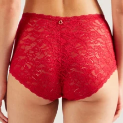 Aubade Rosessence Gala - Culotte Taille Haute Rouge en Dentelle -FITANCY Boutique culotte taille haute rouge 1208585 3 1140x1140