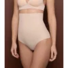 Bye Bra Culotte Taille Haute Sculptante Beige - Sculpting Shapewear