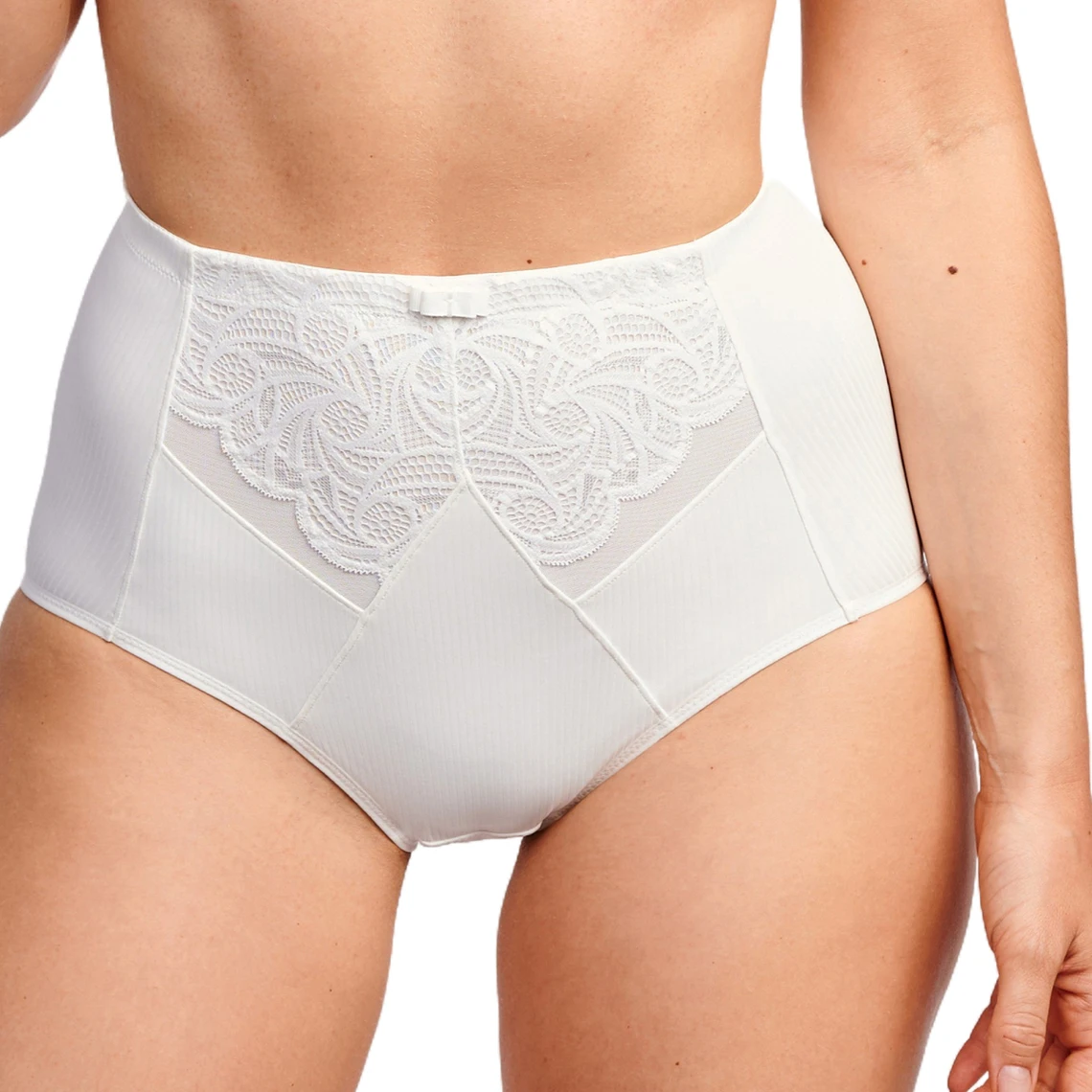 Sans Complexe Culotte Taille Haute Sculptante Ariane Essential - Blanche 3 Sans Complexe Culotte Taille Haute Sculptante Ariane Essential - Blanche