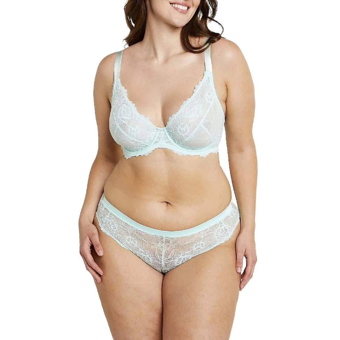 Brigitte Bardot Culotte Verte Eloge en Dentelle et Satin 7 Brigitte Bardot Culotte Verte Eloge en Dentelle et Satin – Image 5