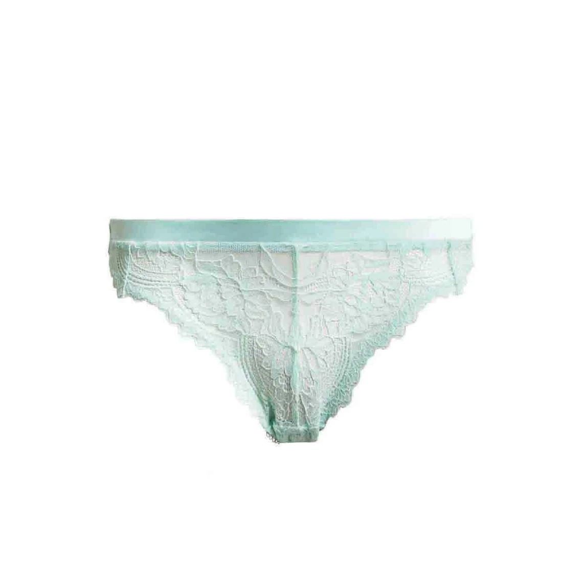 Brigitte Bardot Culotte Verte Eloge en Dentelle et Satin 6 Brigitte Bardot Culotte Verte Eloge en Dentelle et Satin – Image 4