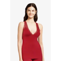 Débardeur Pyjama Fémilet MIA Rouge
