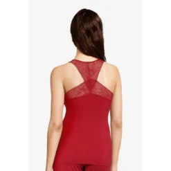 Débardeur Pyjama Fémilet MIA Rouge -FITANCY Boutique debardeur pyjama rouge 3240547 3 1140x1140