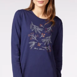 Robe De Nuit - Bleu Marine