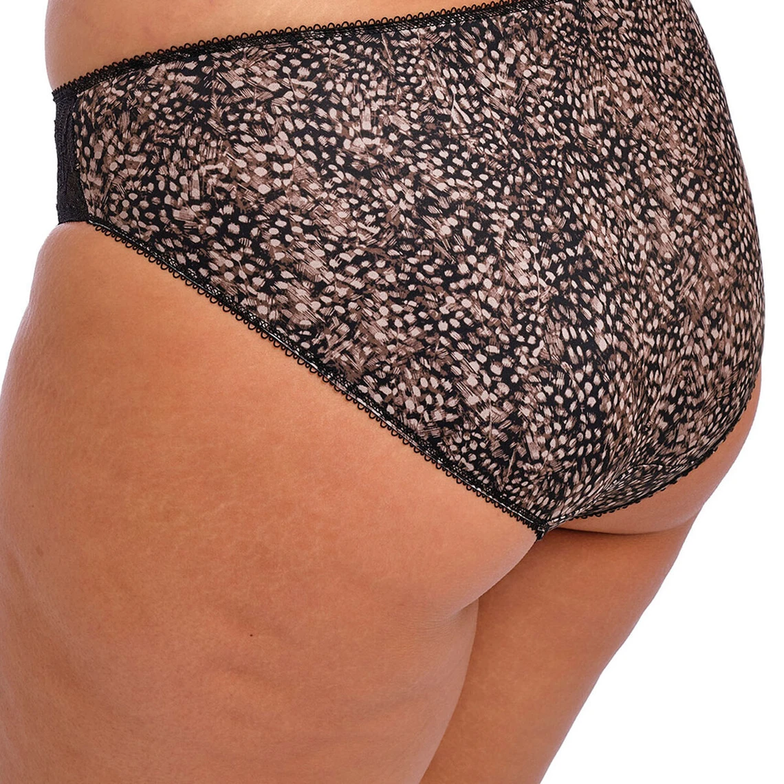 Elomi Culotte Morgan - Ébène | Lingerie Grande Taille Raffinée 5 Elomi Culotte Morgan - Ébène | Lingerie Grande Taille Raffinée – Image 3