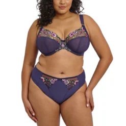 Elomi Himari - Soutien-Gorge Plongeant Marine Grande Taille -FITANCY Boutique elomi himari uw plunge bra 36 e 3631556 2 678df5ee05f5c 1140x1140