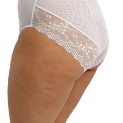 Elomi Lucie Slip Jambe Échancrée - Lingerie Grande Taille Blanc -FITANCY Boutique elomi slip jambe echancree blanc 3669751 6836dd552ec46 1140x1140