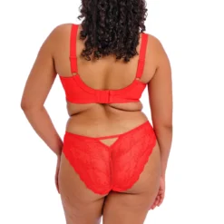 Elomi Slip Brésilien Salsa - Lingerie Grande Taille Chic -FITANCY Boutique elomi slip rouge 3557152 3 1140x1140