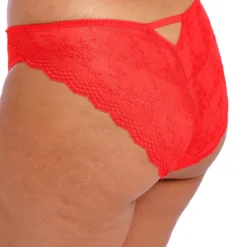 Elomi Slip Brésilien Salsa - Lingerie Grande Taille Chic -FITANCY Boutique elomi slip rouge 3557152 7 1140x1140